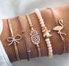 BYSPT Pure Life Hippie boho beach Surf Bracelets handmade wave charms Friendship bracelet wax string Bracelets&Bangles