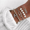 BYSPT Pure Life Hippie boho beach Surf Bracelets handmade wave charms Friendship bracelet wax string Bracelets&Bangles